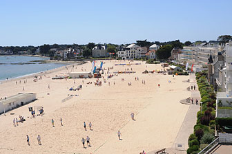 plage du Nau au Pouliguen